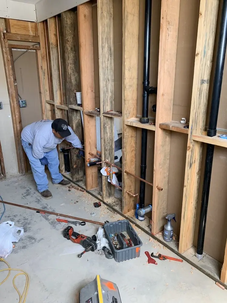Commercial rough-in plumbing for Gas Line Repair in Southwest - Waterfront